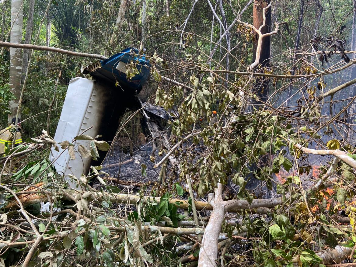 Uma criança estava entre as vítimas de acidente de avião em Rio Branco